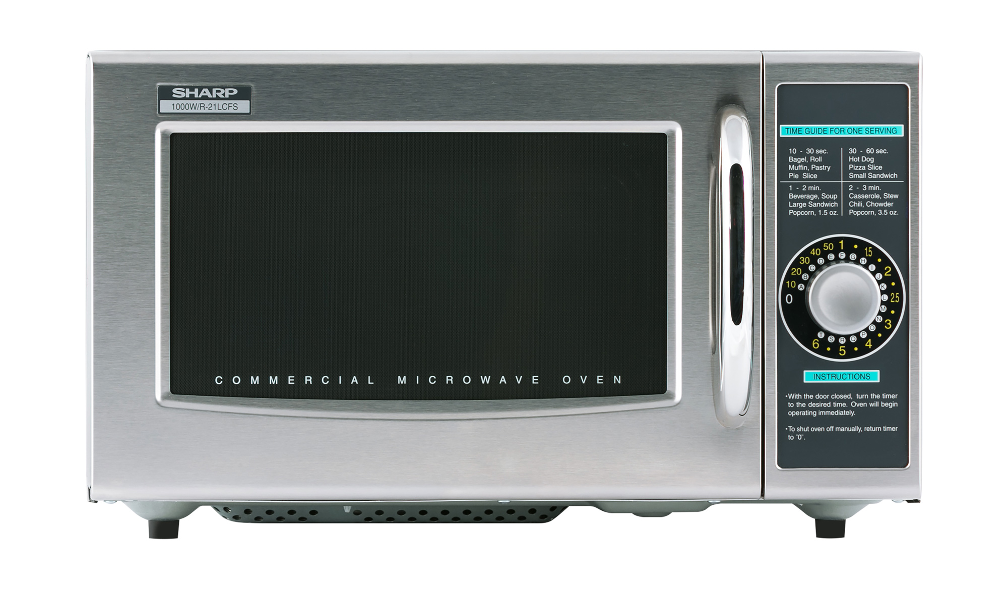 Sharp R-21LCFS Commercial Microwave